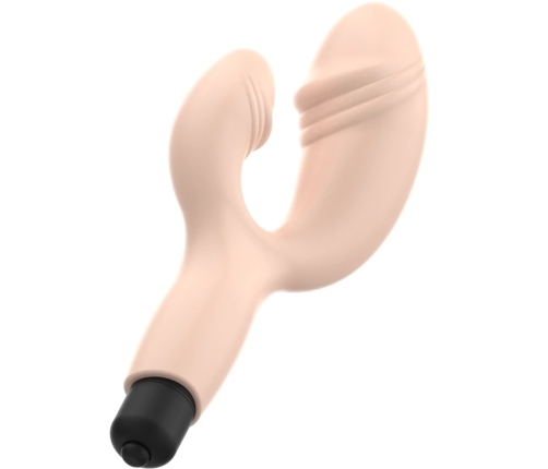 OHMAMA Classic Rabbit Vibrator Xmas Edition Silicone, 155mm, Flesh Color