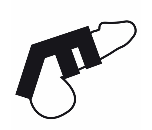 Darkness Adjustable Dual Leather Intimate Ring - Black, Custom Fit