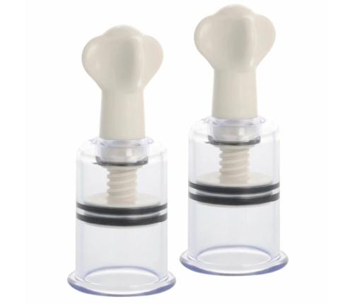 Darkness Transparent Nipple Stimulating System 2pcs 3.1cm Diameter