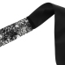 Coquette Chic Desire Lace Eye Mask Black - Elegant Sensory Accessory