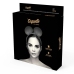 Coquette Chic Desire Vegan Leather Mouse Ears Headband - Black, Adjustable