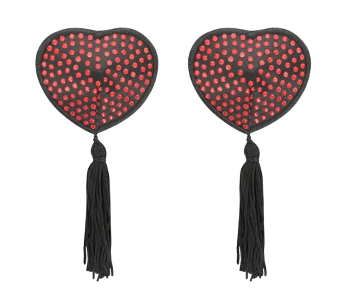 COQUETTE CHIC DESIRE - CUBRE PEZONES ROJO / NEGRO