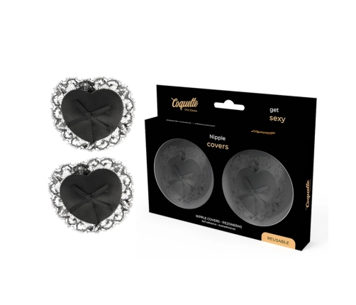 COQUETTE CHIC DESIRE - CUBRE PEZONES LACE NEGRO