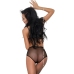 Me-Seduce Olivia Set Black L/XL - Elegant Lingerie Duo