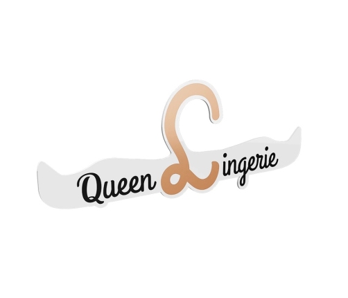 Queen Lingerie Display Hanger 27.5 cm - Durable Organizer, 1 Piece