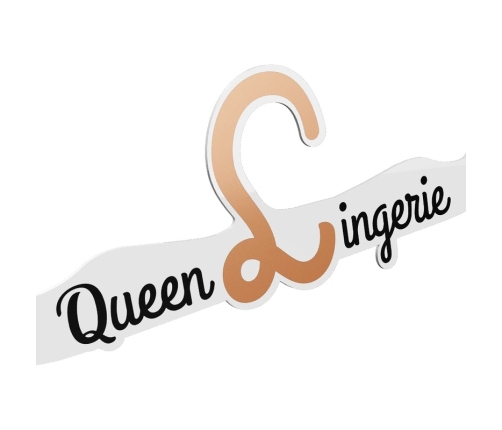 Queen Lingerie Display Hanger 27.5 cm - Durable Organizer, 1 Piece