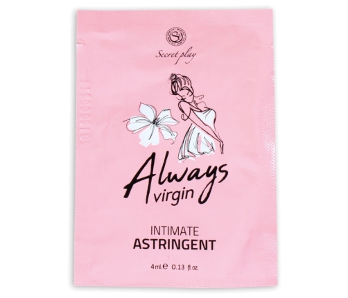 Secret Play Single Dose Intimate Astringent Gel 4ml Vegan Sachet