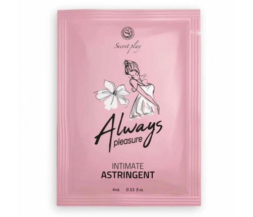 Secret Play Single Dose Intimate Astringent Gel 4ml Vegan Sachet