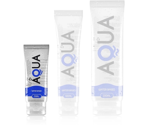 AQUA Quality Water-Based Lubricant 50ml - Neutral, Toy-Safe Formula