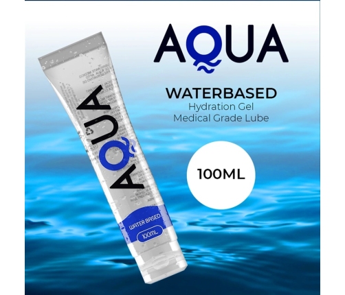 AQUA Quality Water-Based Lubricant 100ml - Skin-Friendly, Neutral Formula