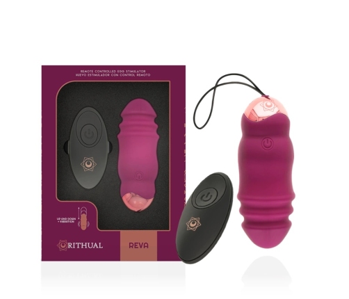 Rithual Reva Egg Remote-Controlled Intimate Device Up&Down System, Pink