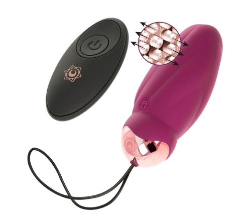 Rithual Sita Wireless Remote Bead Rotation & Vibration System, Pink, 6cm