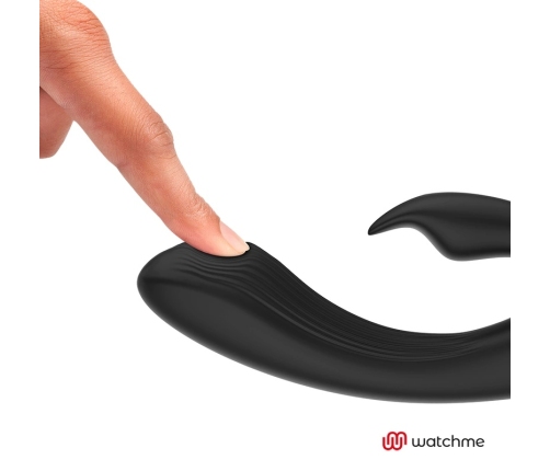 ANNE'S DESIRE AD Rabbit Dual Motor Intimate Machine with WATCHME Black 20cm