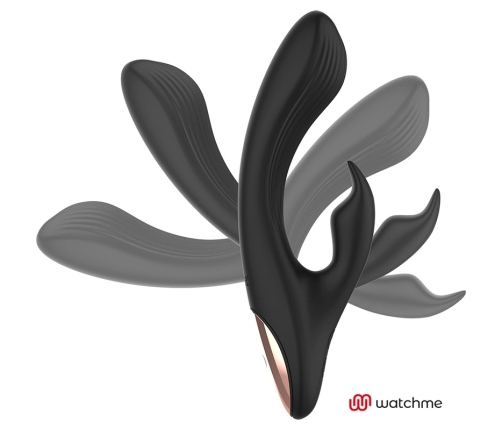 ANNE'S DESIRE Rabbit Intimate System with WATCHME Remote Black/Gold 20cm