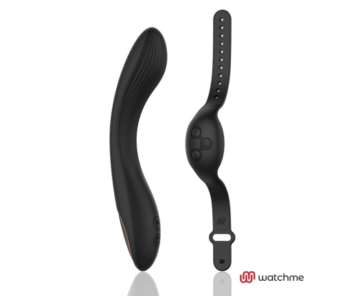 ANNE'S DESIRE Curve Black - Remote-Controlled Flexible Silicone Model 20cm