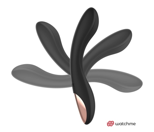 ANNE'S DESIRE Curve Black/Gold Smart Intimate Device with WATCHME Remote