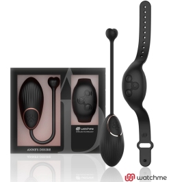 ANNE'S DESIRE AD EGG Wireless Intimate Device with WATCHME Remote Black