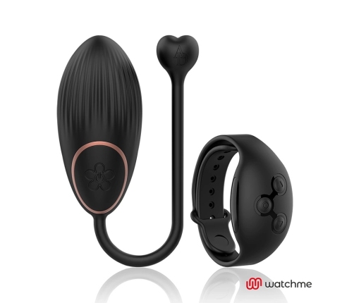 ANNE'S DESIRE - HUEVO CONTROL REMOTO TECNOLOGÍA WATCHME NEGRO