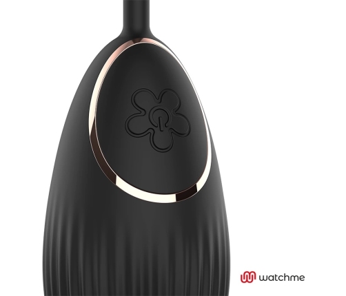 ANNE'S DESIRE AD Egg Intimate Device with WATCHME Remote Black/Gold 7.5cm