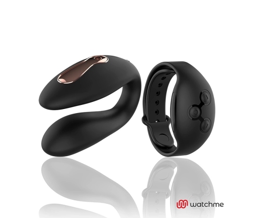 ANNE'S DESIRE Dual Pleasure System WATCHME Black 8.5cm Remote Control