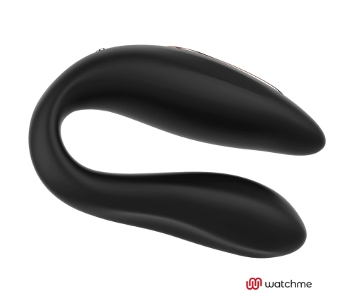 ANNE'S DESIRE Dual Pleasure System WATCHME Black 8.5cm Remote Control