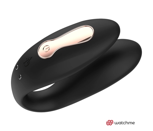 ANNE'S DESIRE AD Dual System WatchMe Black/Gold Silicone 8.5cm