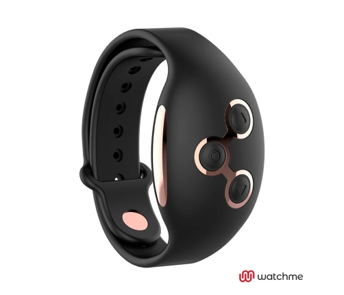 ANNE'S DESIRE AD Dual System WatchMe Black/Gold Silicone 8.5cm