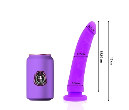 DeltaClub Lilac Intimate Silicone Model 17cm x 3cm Hypoallergenic