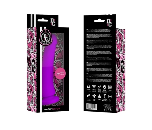 DeltaClub Lilac Intimate Silicone Model 17cm x 3cm Hypoallergenic