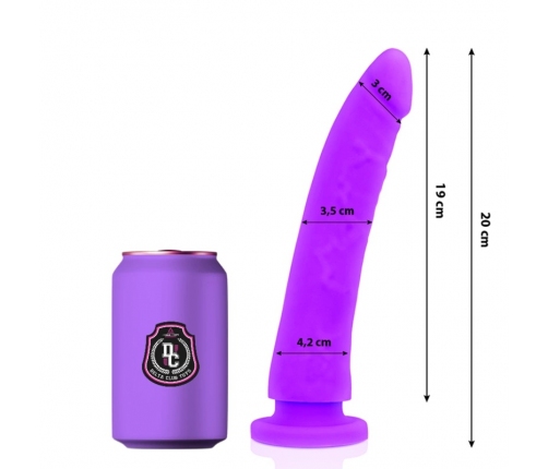 Delta Club Lilac Intimate Silicone Model 20cm x 4cm Hypoallergenic