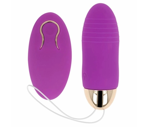 OHMAMA Remote Control Intimate Egg 10 Modes Purple 8.5x2.8cm
