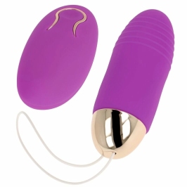 OHMAMA Remote Control Intimate Egg 10 Modes Purple 8.5x2.8cm