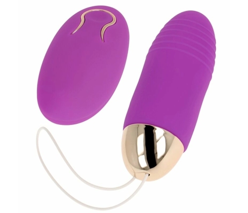 OHMAMA Remote Control Intimate Egg 10 Modes Purple 8.5x2.8cm