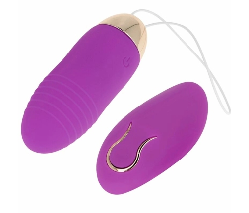 OHMAMA Remote Control Intimate Egg 10 Modes Purple 8.5x2.8cm