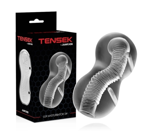 Jamyjob Tensek 3 Transparent Intimate Device - Advanced Textured System