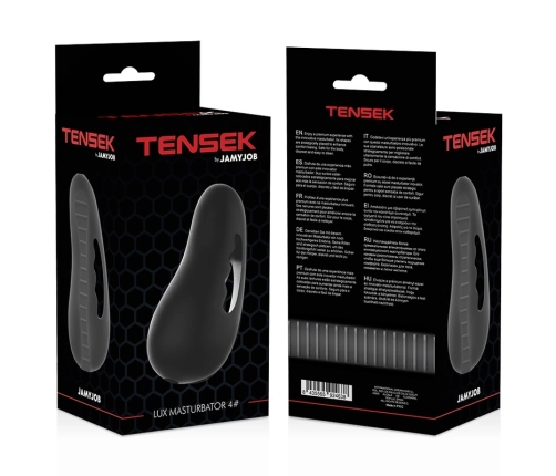 Jamyjob Tensek 4 Intimate Stimulation Device Black Ergonomic Grip