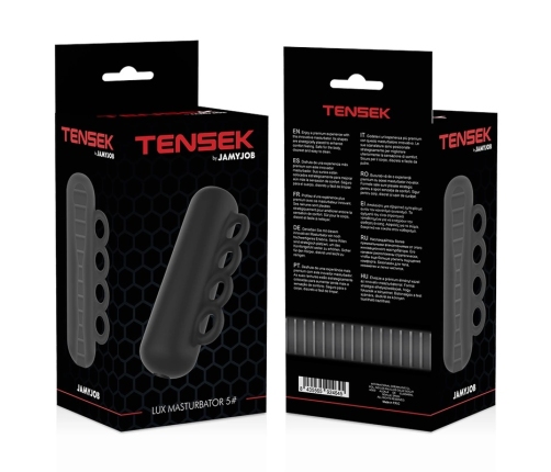 JAMYJOB TENSEK 5 Black Intimate Machine with Ergonomic Grip