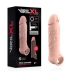 VirilXL Liquid Silicone V9 Anatomical Extension Sleeve 13.5cm Natural