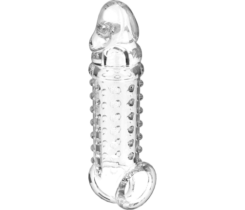 VirilXL V11 Transparent Extension Sheath - Adjustable TPE Intimate System