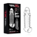 VirilXL V11 Transparent Extension Sheath - Adjustable TPE Intimate System