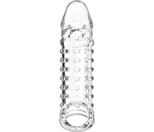 VirilXL V11 Transparent Extension Sheath - Adjustable TPE Intimate System