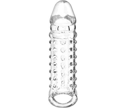 VirilXL V11 Transparent Extension Sheath - Adjustable TPE Intimate System