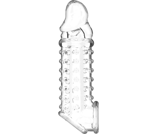 VirilXL V11 Transparent Extension Sheath - Adjustable TPE Intimate System