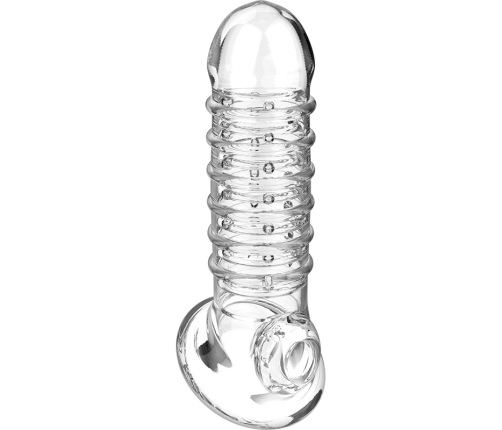 VirilXL V15 Transparent Extension Sheath - Adjustable Intimate Enhancer