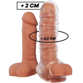 VirilXL V15 Transparent Extension Sheath - Adjustable Intimate Enhancer