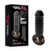 VirilXL V15 Intimate Extension Sheath Black 13.5cm Adjustable TPE