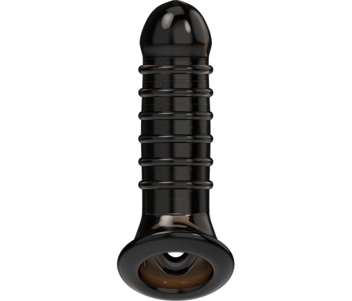 VirilXL V15 Intimate Extension Sheath Black 13.5cm Adjustable TPE