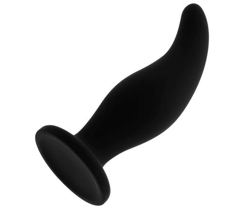 OHMAMA - PLUG ANAL SILICONA CURVADO PUNTO P 12 CM