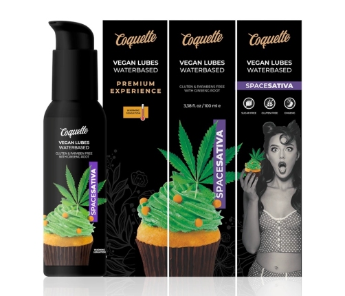 Coquette Chic Desire Vegan Water-Based Lubricant Space Sativa 100ml