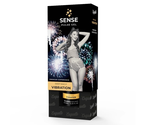 Coquette Chic Desire Pulse Gel Strawberry Vibration Premium 6ml